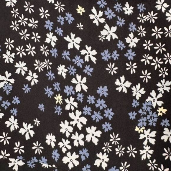 Lane Bryant Womens Floral Roll Tab Long Sleeve Button Down Blouse Black Size 3XL - Picture 12 of 14